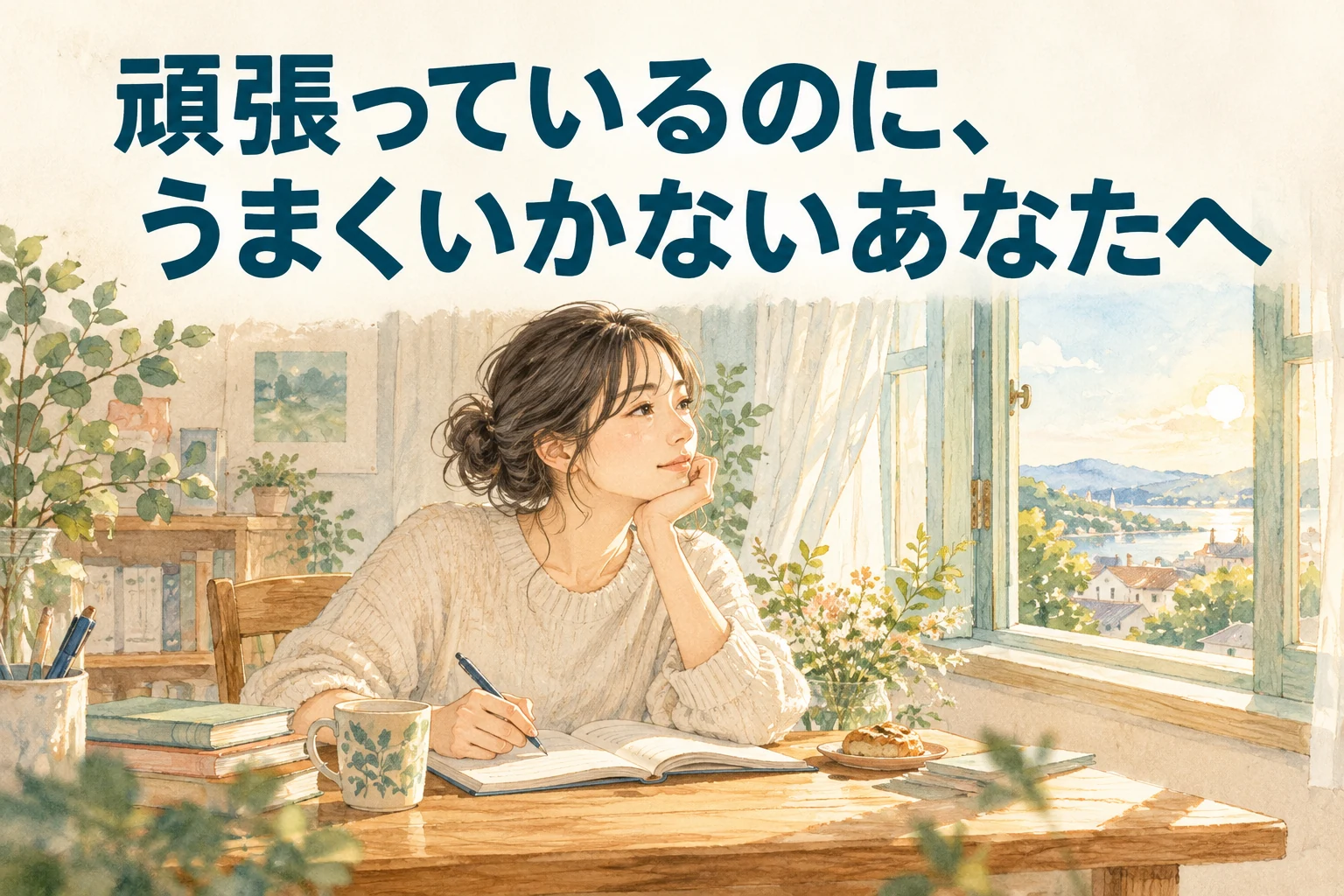 頑張っているのに、うまくいかないあなたへ