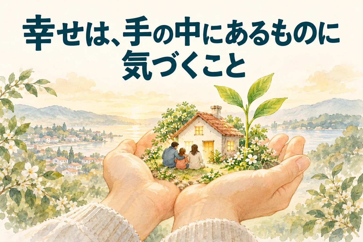 幸せは、手の中にあるものに気づくこと