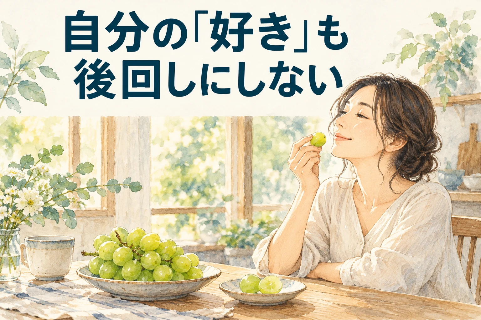 自分の「好き」も後回しにしない